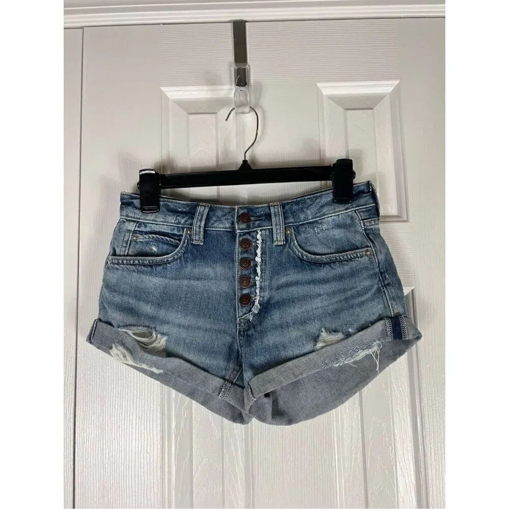 We The Free Womens Denim Shorts Size 24